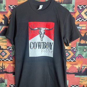 Cowboy Killer Country Western Cowboy Cowgirl Unisex Graphic Tee T-Shirt